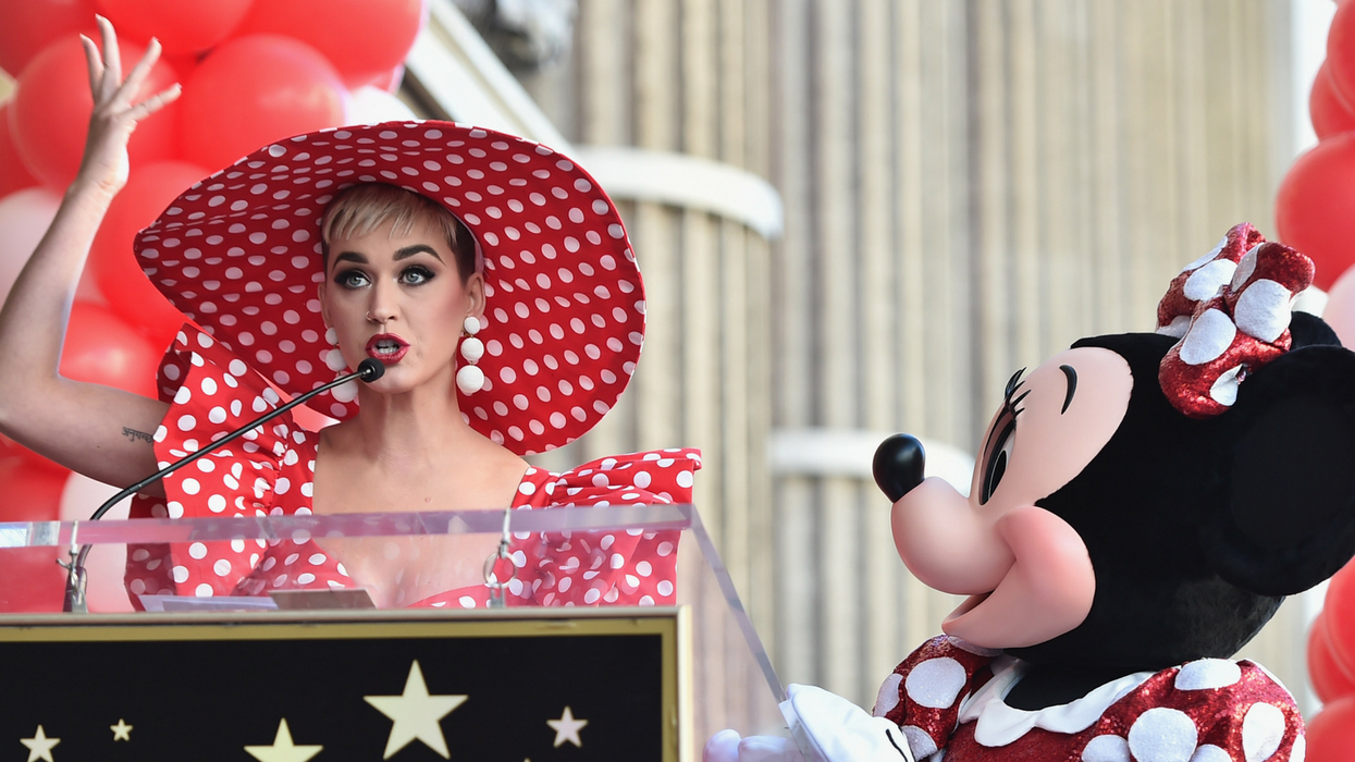 Katy Perry makes the perfect point about Minnie Mouse and the Hollywood Walk of Fame