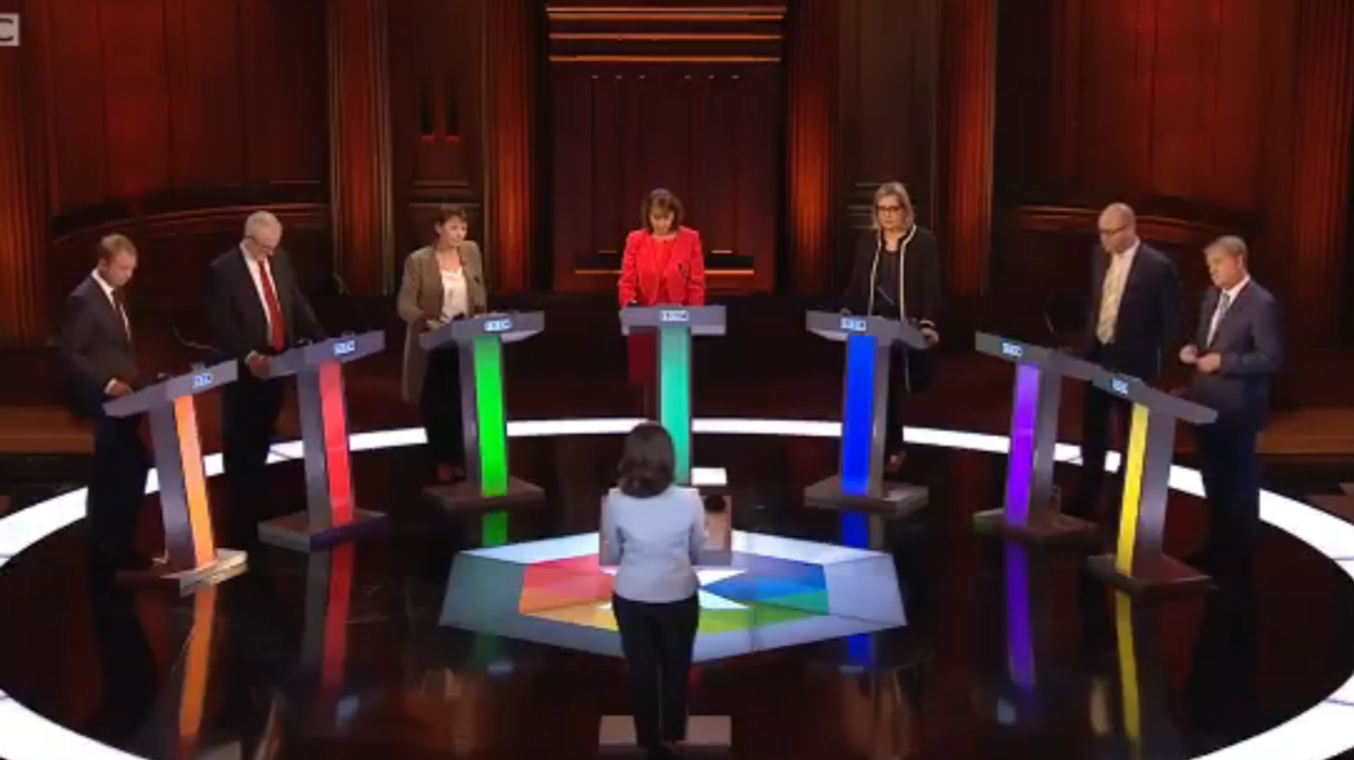 Theresa May didn't turn up to the TV debate, and was completely savaged for it