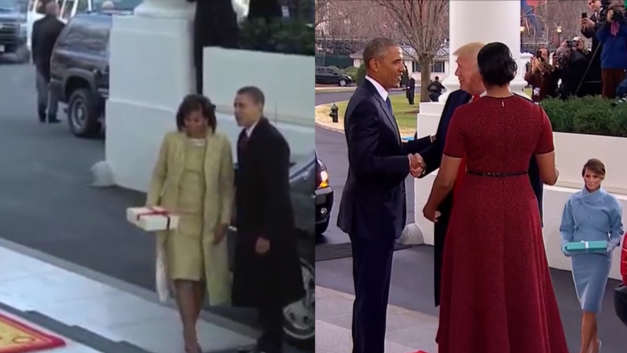 The difference between Barack Obama and Donald Trump in two videos