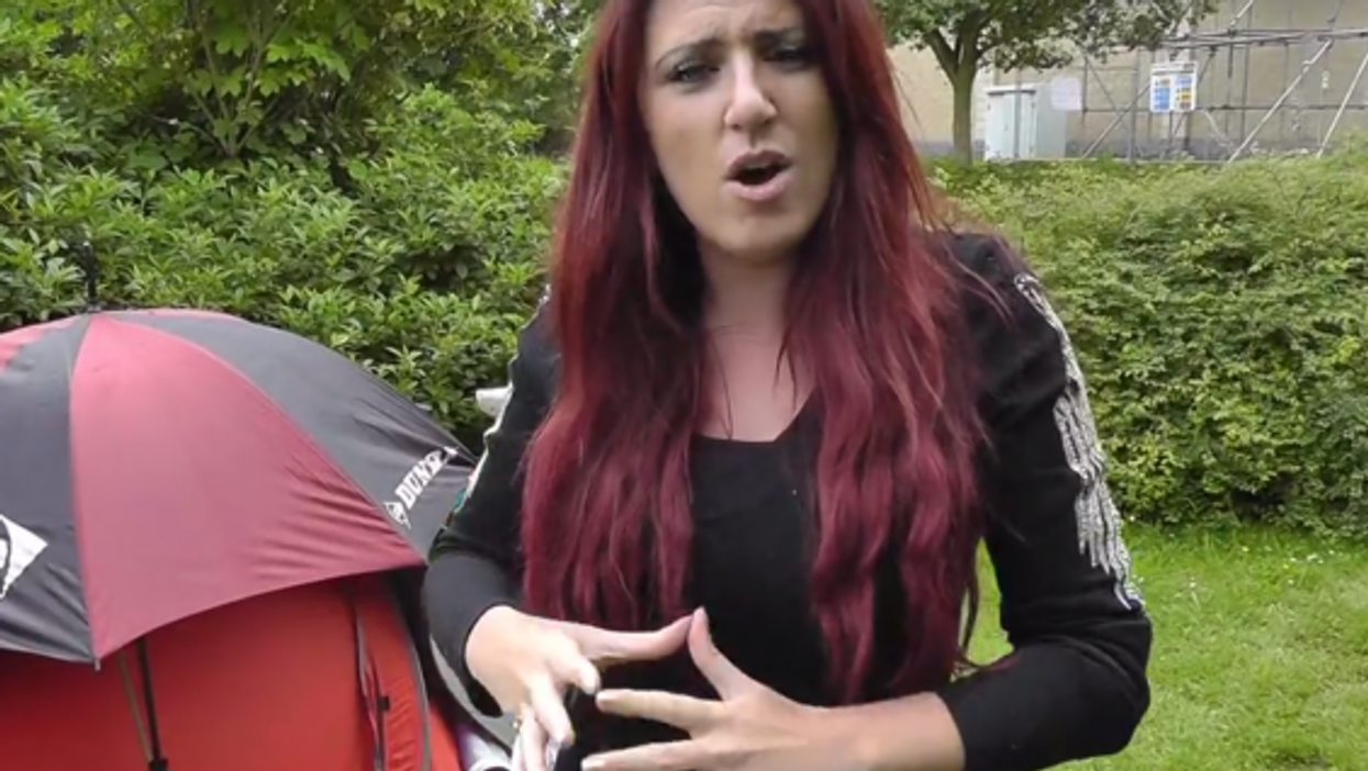 Britain First attempted to 'confront' European immigrants. It didn't go very well