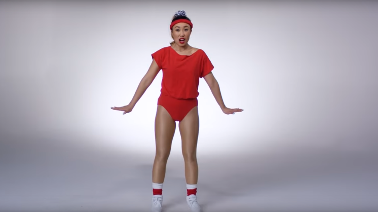 100 years of women's sportswear in one video