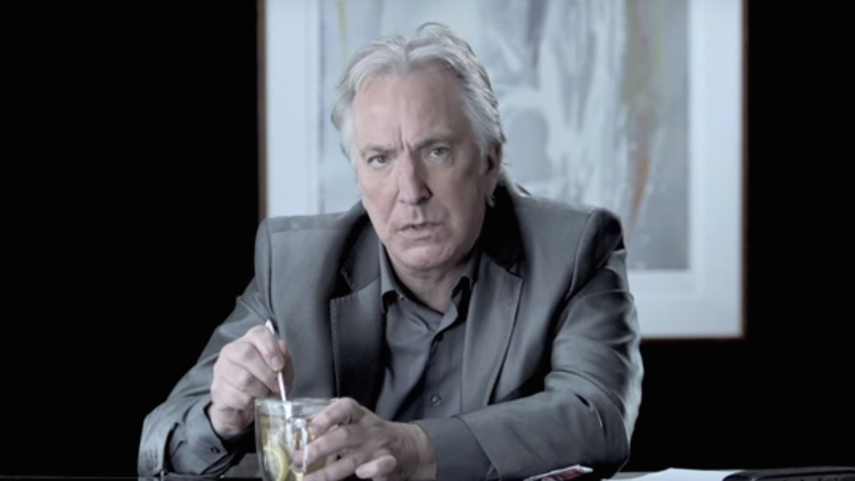 This video of Alan Rickman making tea in slow motion is the perfect way to remember his talent
