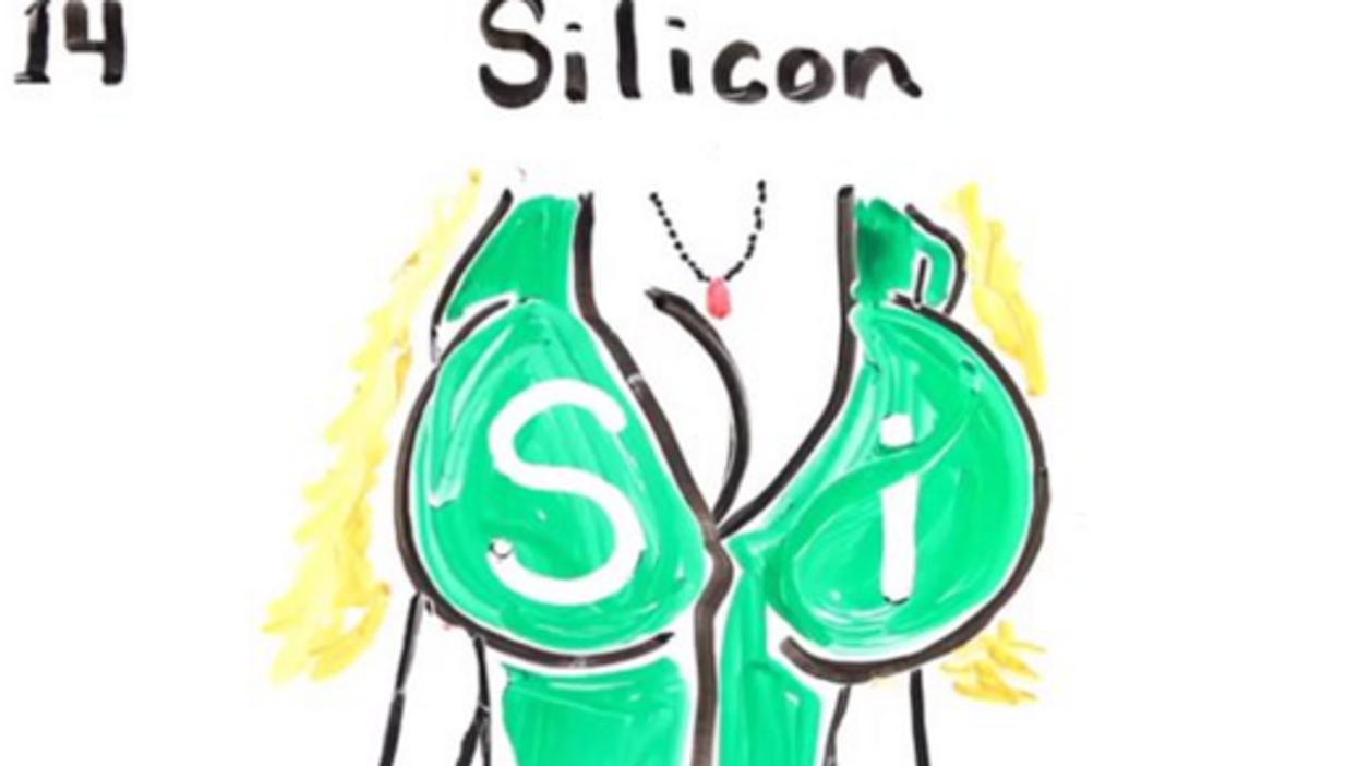 YouTube science channel apologises for illustrating silicon with fake boobs