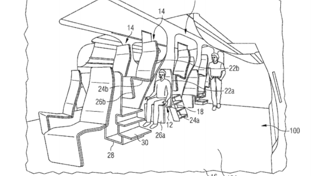 Welcome to the hellish aeroplane seating plan of the future