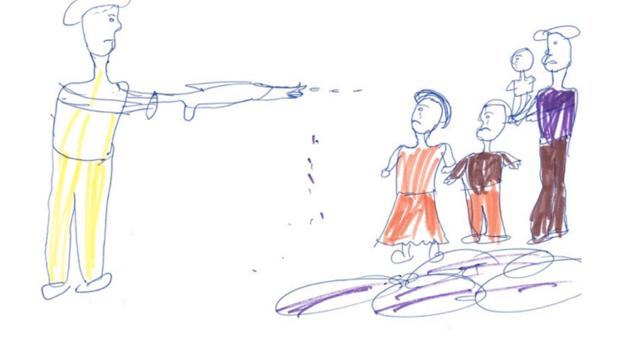 Syrian children were asked to draw their fears for the future and the results are heartbreaking