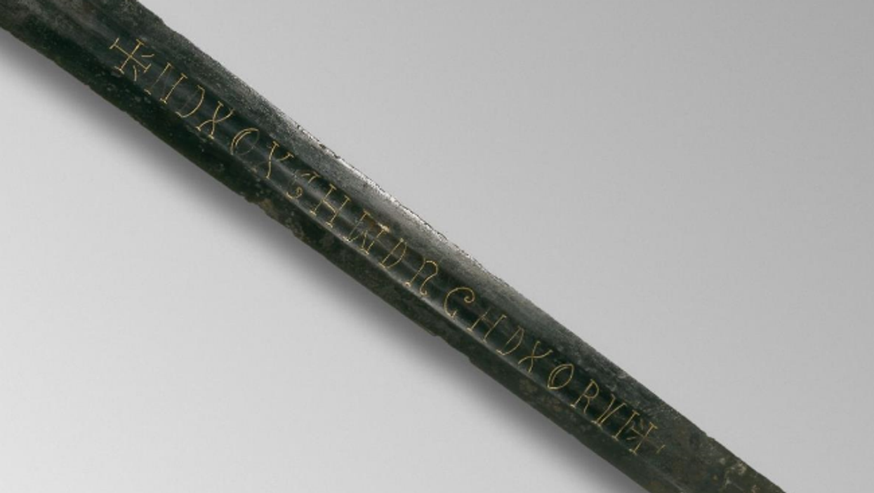 Can you help solve the 800-year-old mystery over this sword?