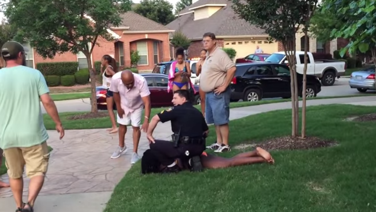 Teenagers have spoken up about what happened when police broke up that Texas pool party
