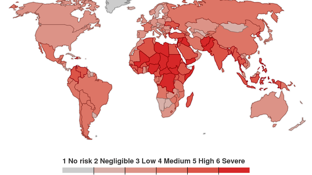 These are the countries that are most at risk from terrorist attacks