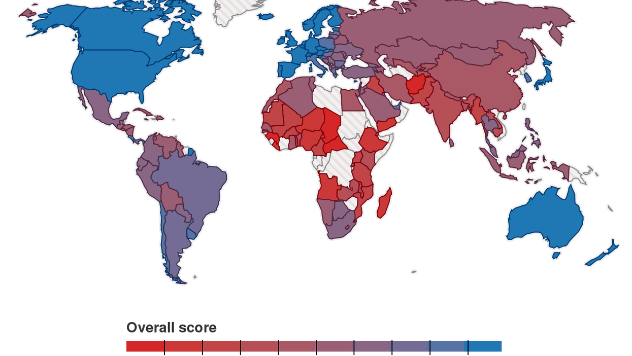 Beyond GDP: Four world maps that give an indication of a country's real growth