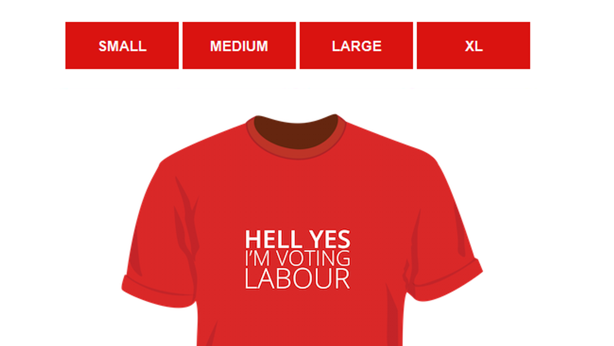 Has Labour really put an Ed Miliband quote on a T-shirt? Hell yes it has