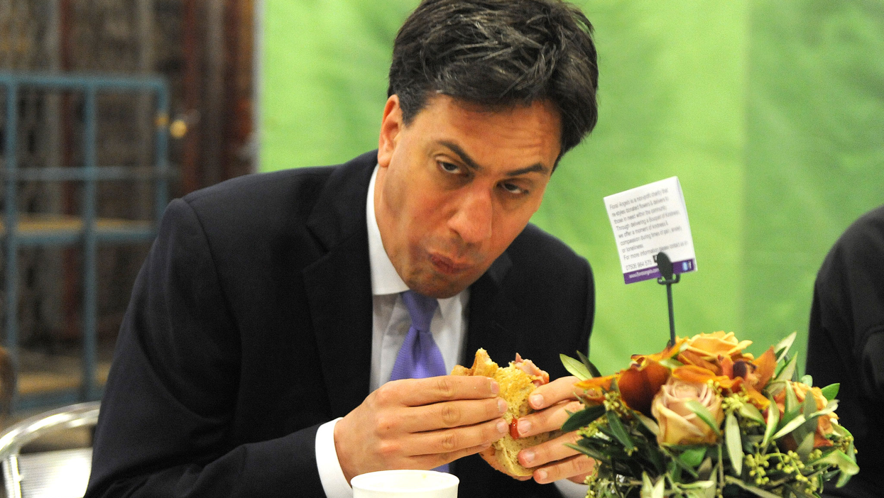 Ed Miliband can't stop talking about bacon sandwiches