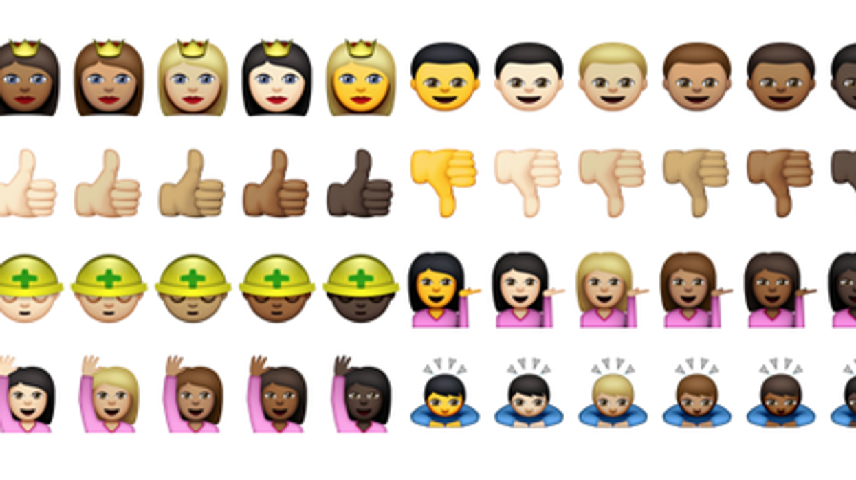 Introducing the new set of racially diverse emoji