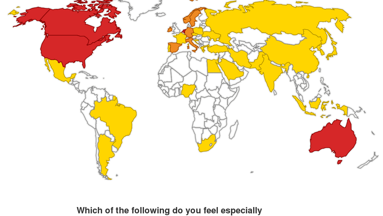 These are the countries in the world that Brits like the most (and least)