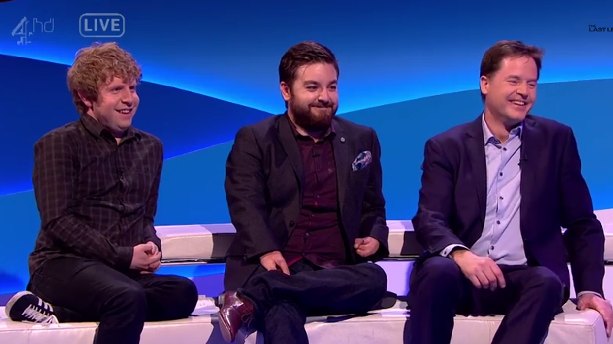 Nick Clegg went on The Last Leg and was actually funny