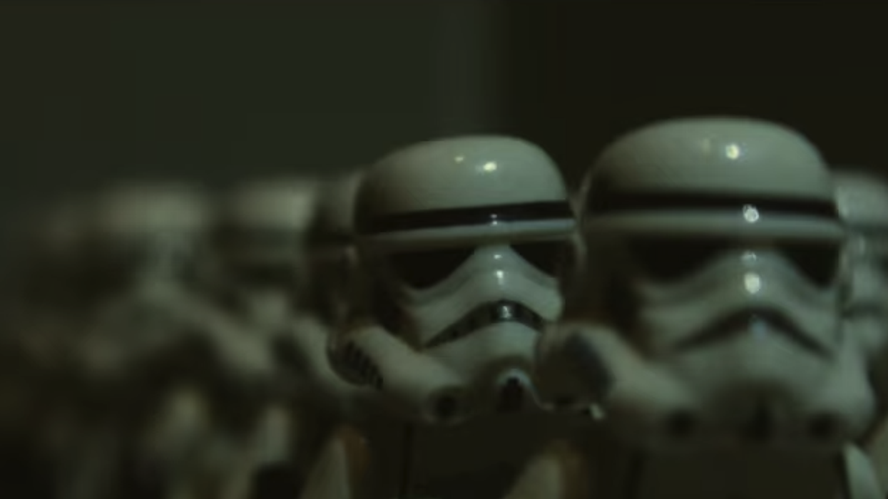 The new Star Wars film trailer recreated with Lego