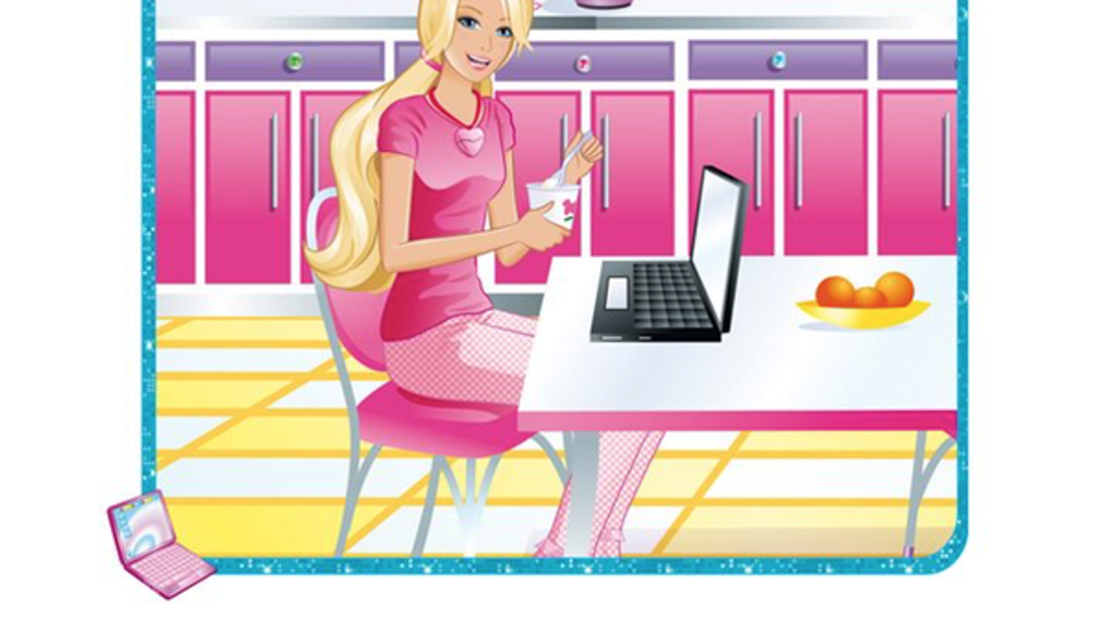 Real female computer engineers improve Barbie's computer engineer book