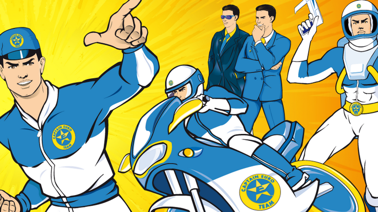 There's now an actual EU superhero to combat Nigel Farage