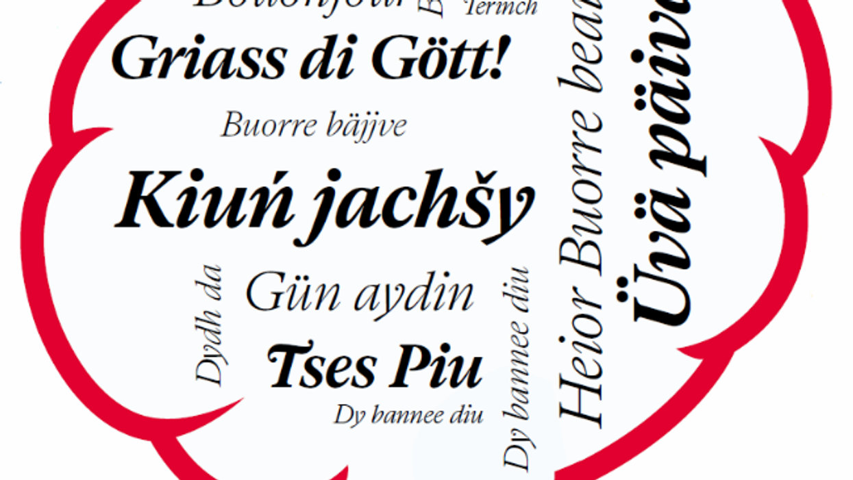 These 33 European languages are all in danger of going extinct