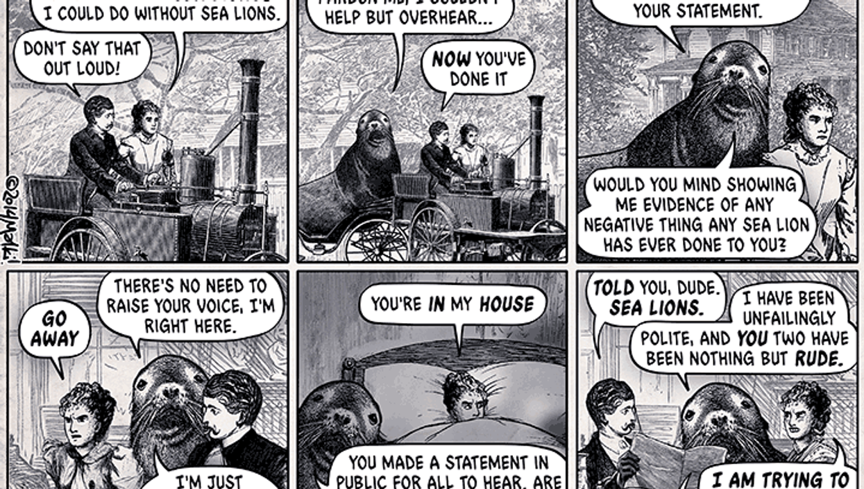 This comic is the most apt description of Twitter you'll ever see