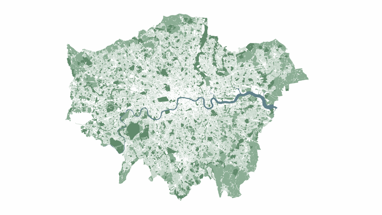 How green is London? These 34 maps have the answer