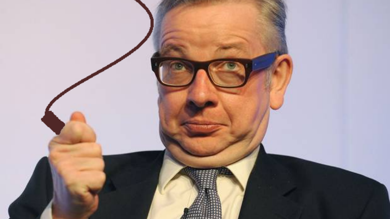 Michael Gove just bought a 'how to be a government whip' guide