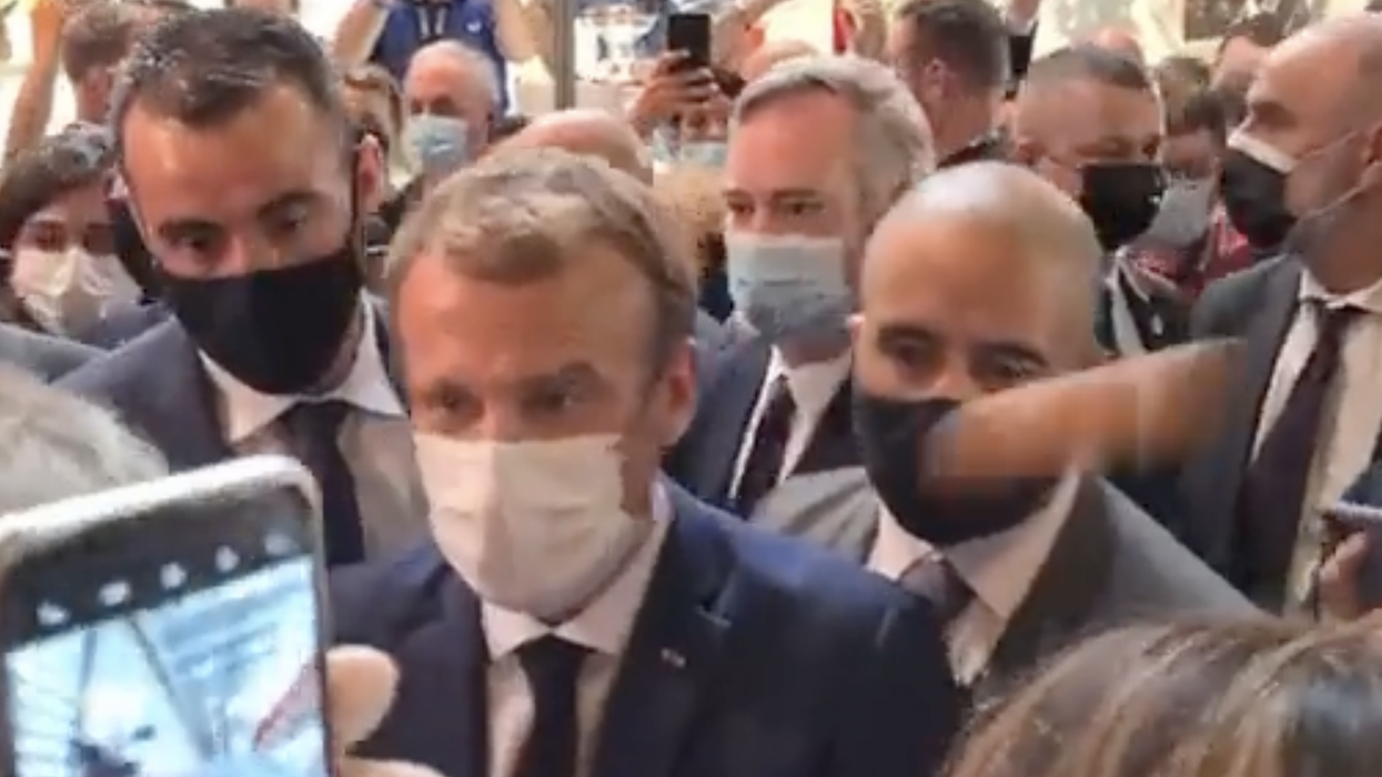 Emmanuel Macron pelted with egg in Lyon - here’s 12 other politicians who have suffered a similar fate