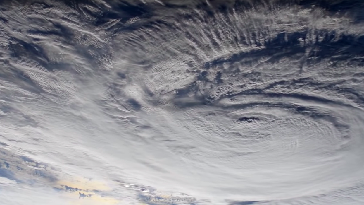 Hurricane Florence: Satellite video shows scale of the storm from space