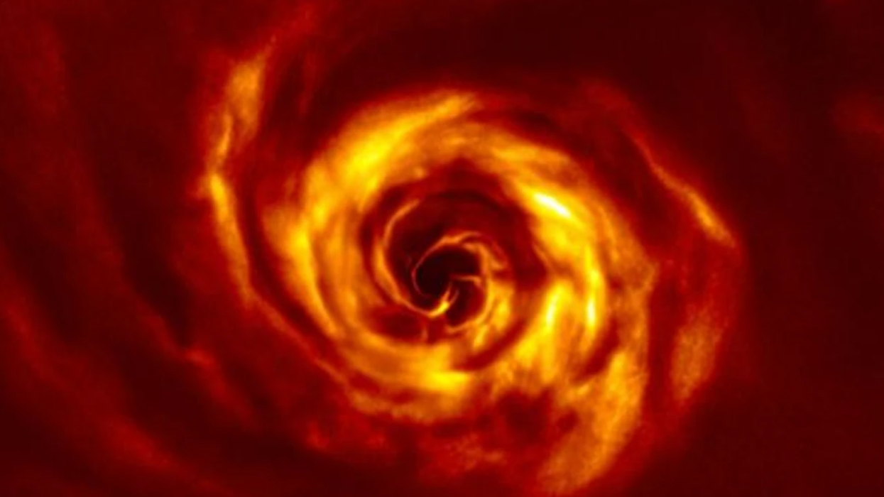 Scientists capture mesmerising images of a planet being born for the first time ever