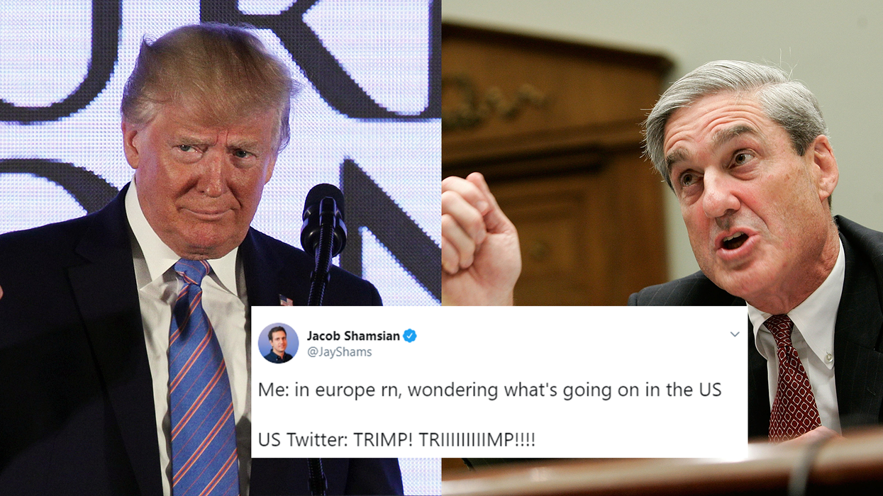 Robert Mueller just called Trump 'Trimp' and it's become a hilarious meme
