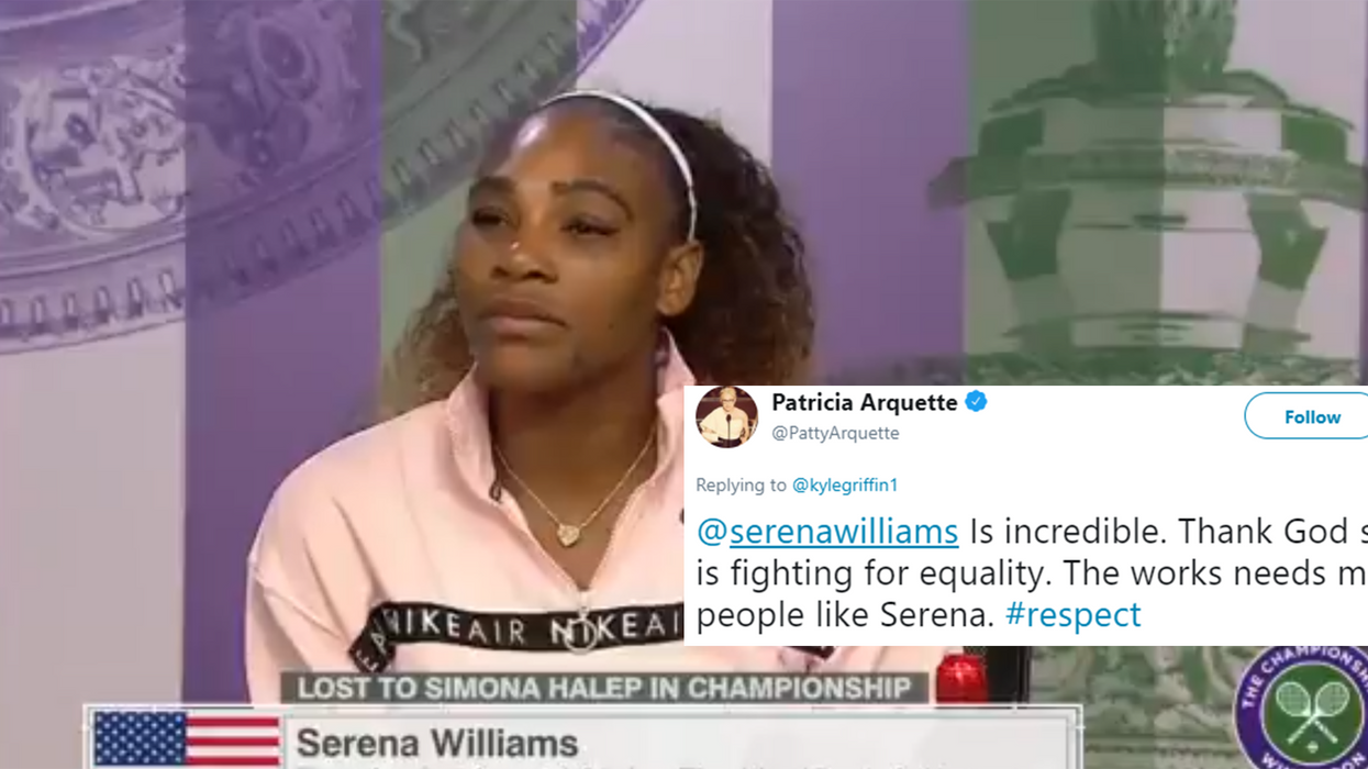 Serena Williams delivers powerful response to people who say she should 'stop fighting for equality'