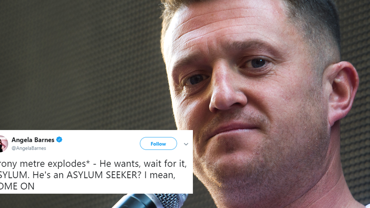 Tommy Robinson is begging Trump for refugee status and everyone is making the same point