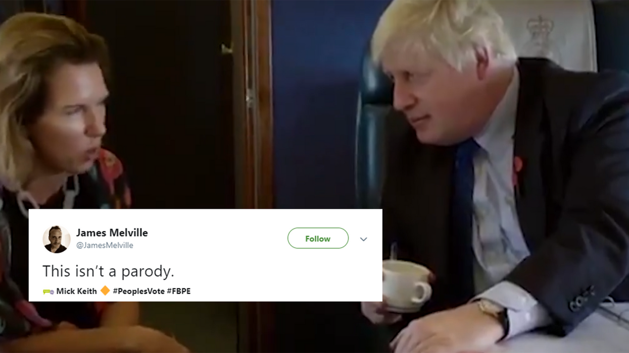 Inside the Foreign Office: Believe it or not, this clip of Boris Johnson isn't a parody