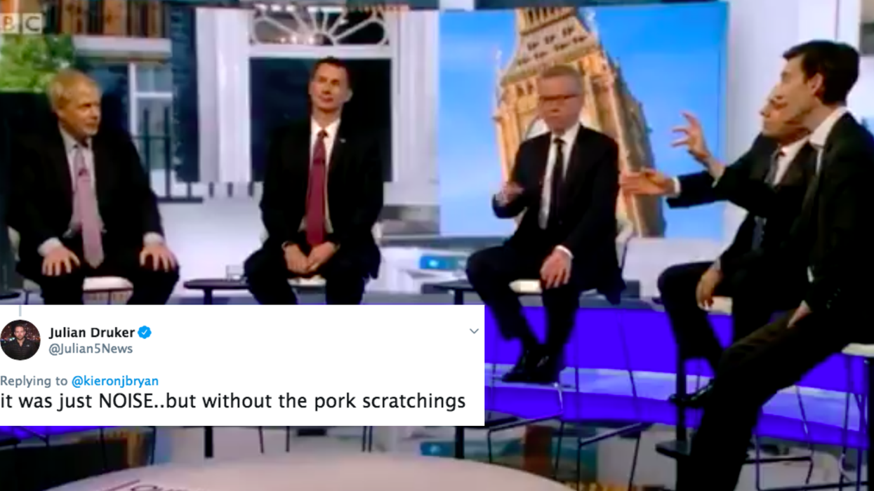 This shambolic 15-second clip from the Tory debate perfectly sums up the state we're in