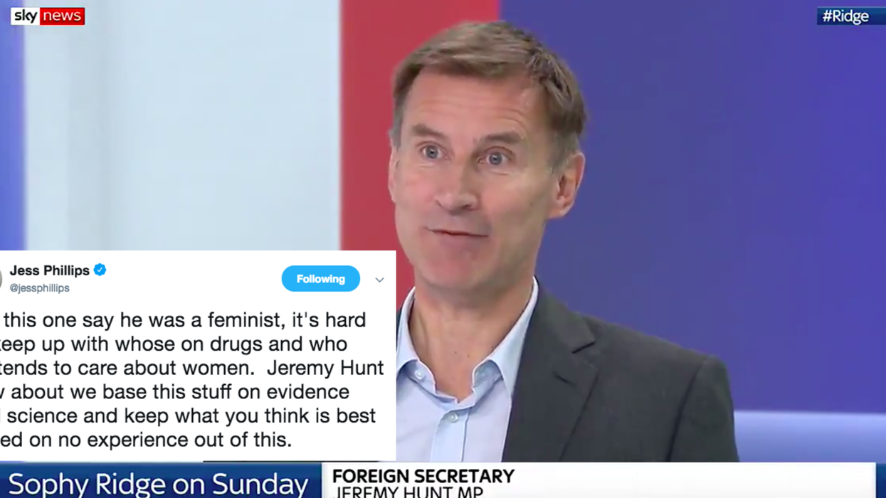 Jeremy Hunt wants the legal time limit on abortions cut to 12 weeks and people are outraged