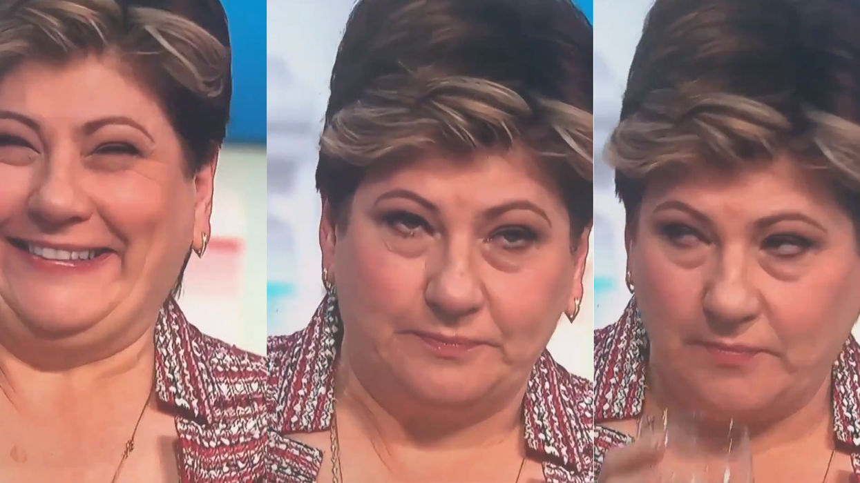 Emily Thornberry's face while talking to Piers Morgan speaks for the entire nation