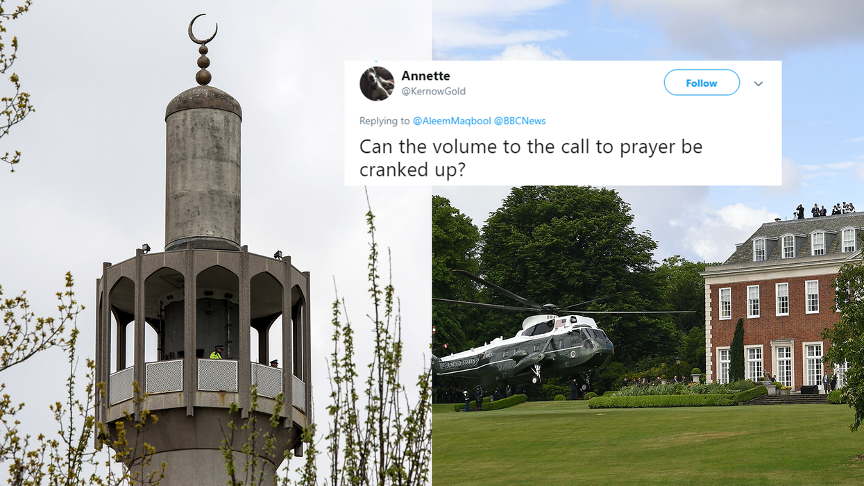 Trump staying at US ambassador's home overlooked by London Centre Mosque during state visit