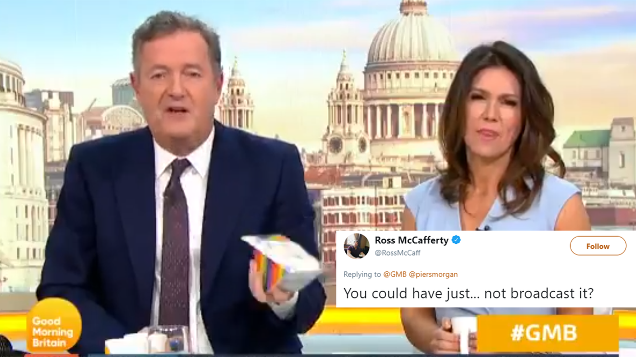 Piers Morgan went on a rant about the Marks and Spencer LGBT sandwich and people are divided