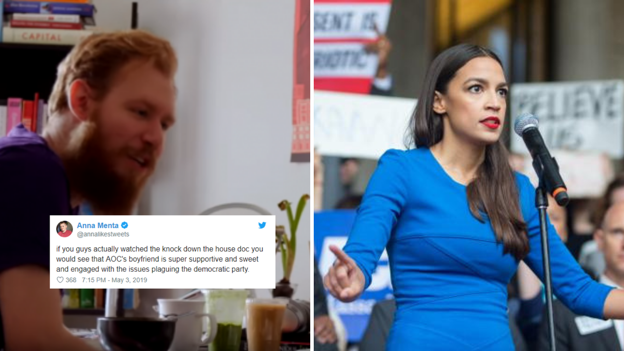 Alexandria Ocasio Cortez's boyfriend Riley Roberts has 'glow up' after meme goes viral