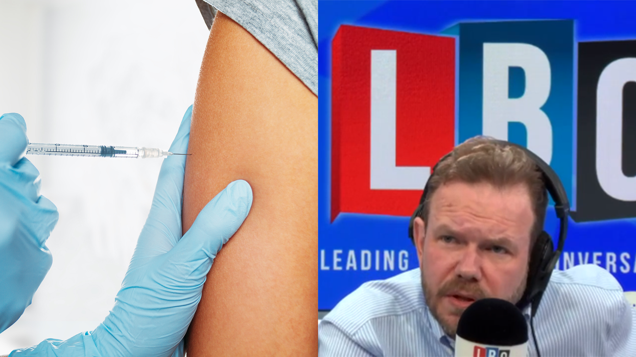 James O'Brien demolishes the anti-vaxx argument in must-see two minute clip