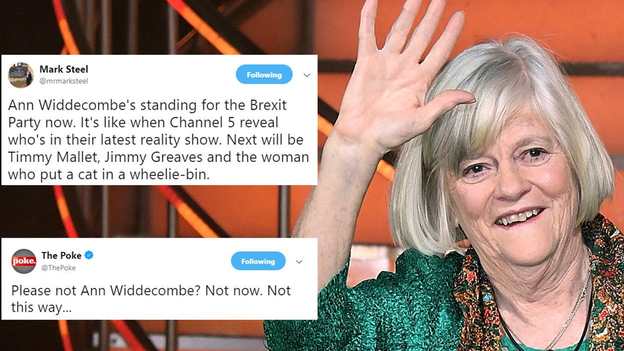 Nigel Farage announces Ann Widdecombe as lead Brexit Party candidate in South West, and people don’t know what to think