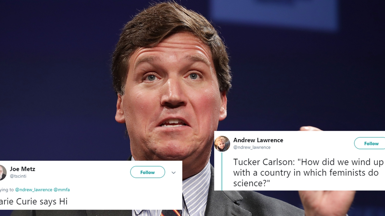 Fox News host asks "How did we wind up with a country in which feminists do science?"