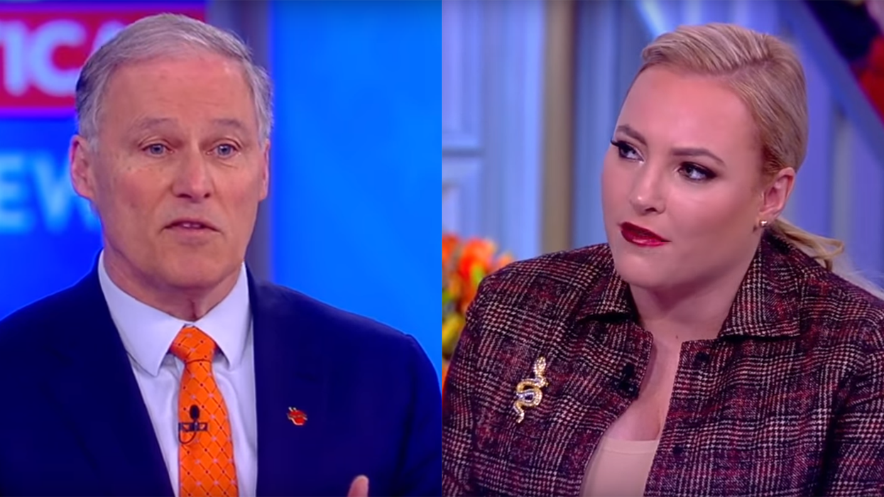 Meghan McCain tried to burn Democrat Jay Inslee over the New Green Deal, but it backfired, badly
