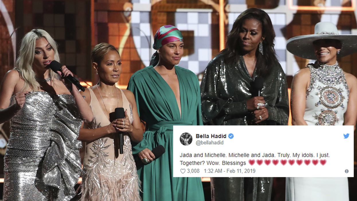Michelle Obama made a surprise Grammys appearance in support of Alicia Keys, and it was emotional