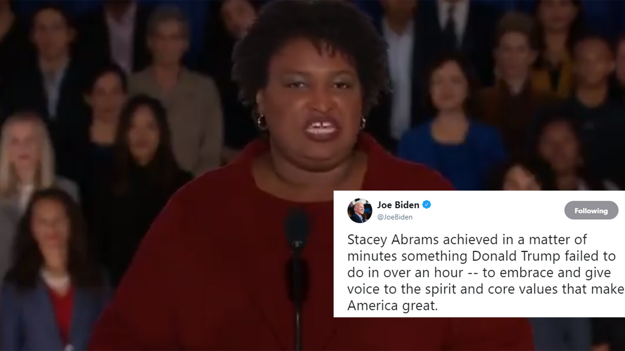 Stacey Abrams destroys Trump in response to State of the Union over LGBT+ rights and the government shutdown