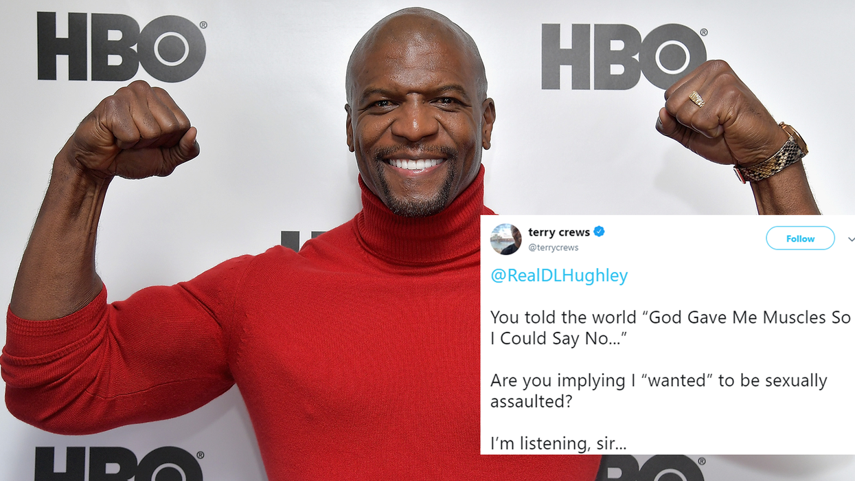 Celebrities mock Terry Crews' sexual assault allegations, so he shut them down in the best possible way