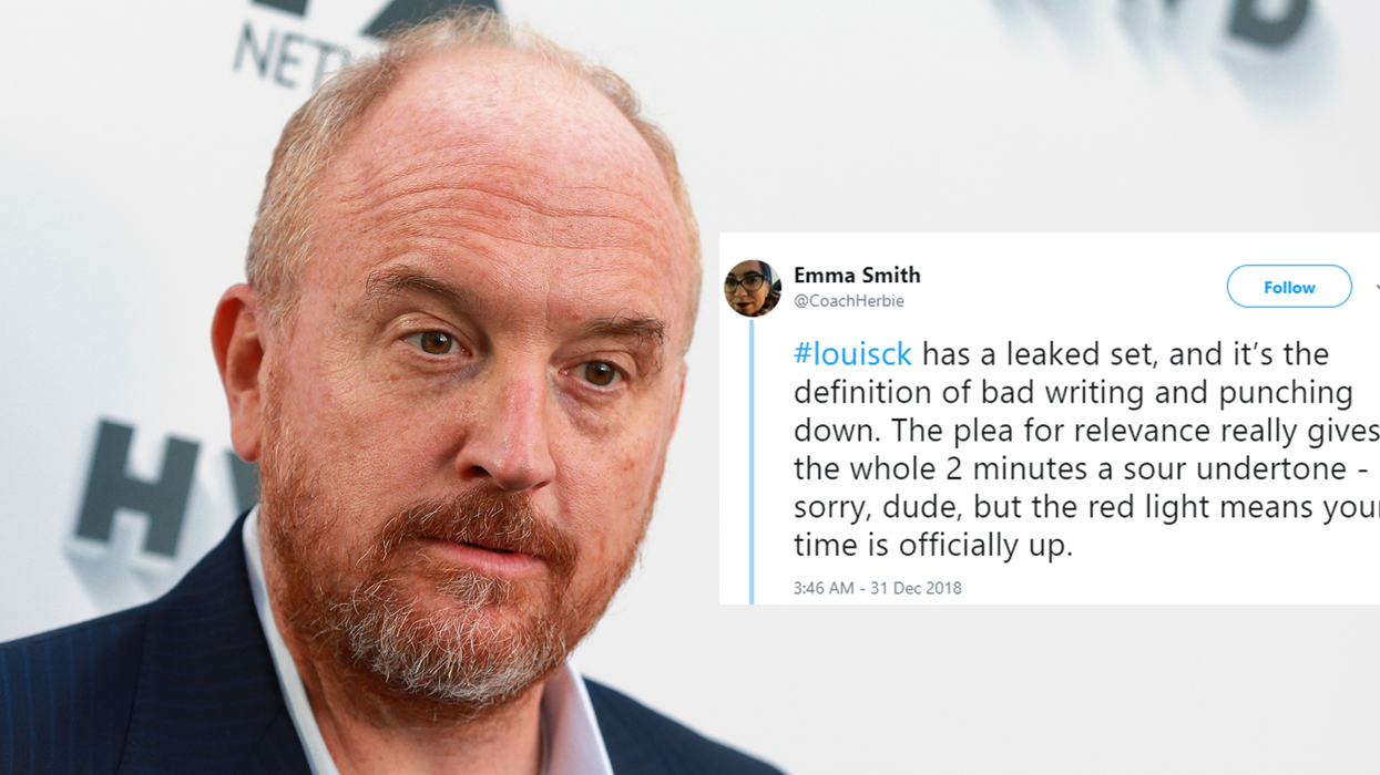 Louis CK jokes about Parkland shooting survivors and non-binary people in new stand-up show