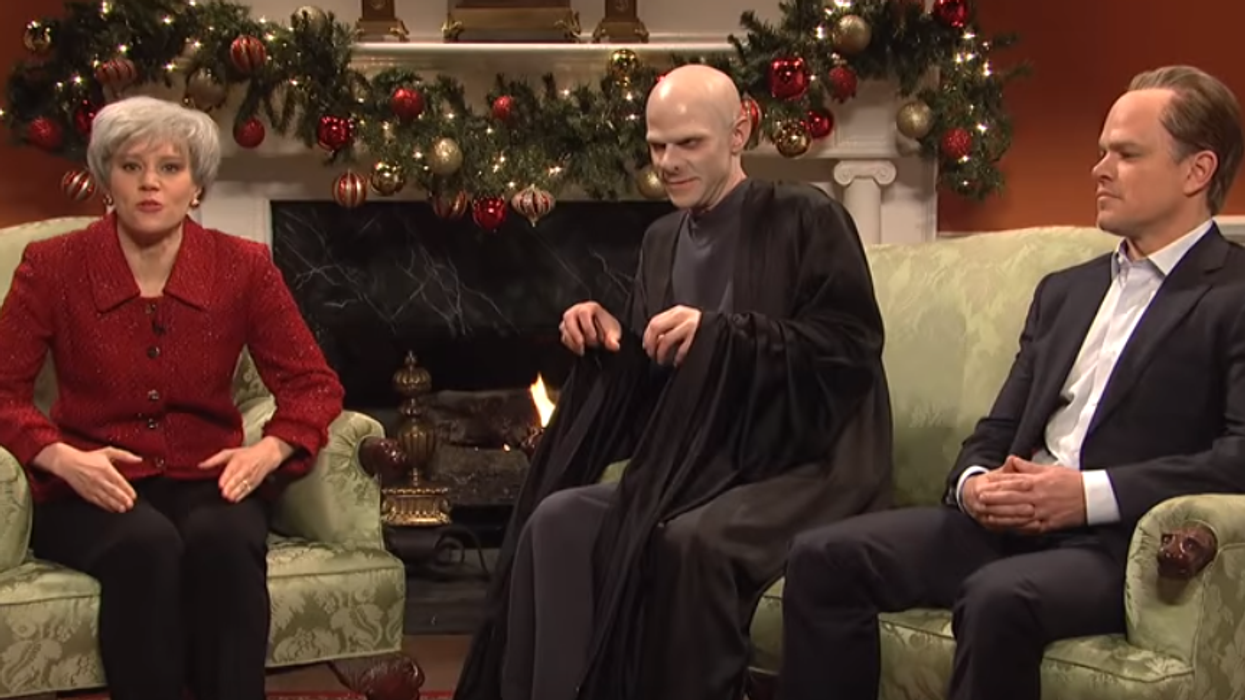 Brexit: Theresa May meets Lord Voldermort on Saturday Night Live and it's hilarious
