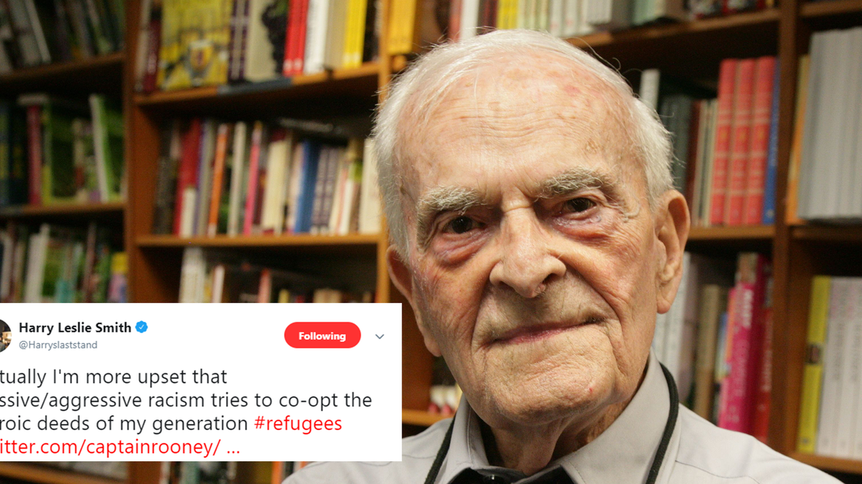 Remembering the time Harry Leslie Smith brilliantly took down a 'racist' moaning about refugees