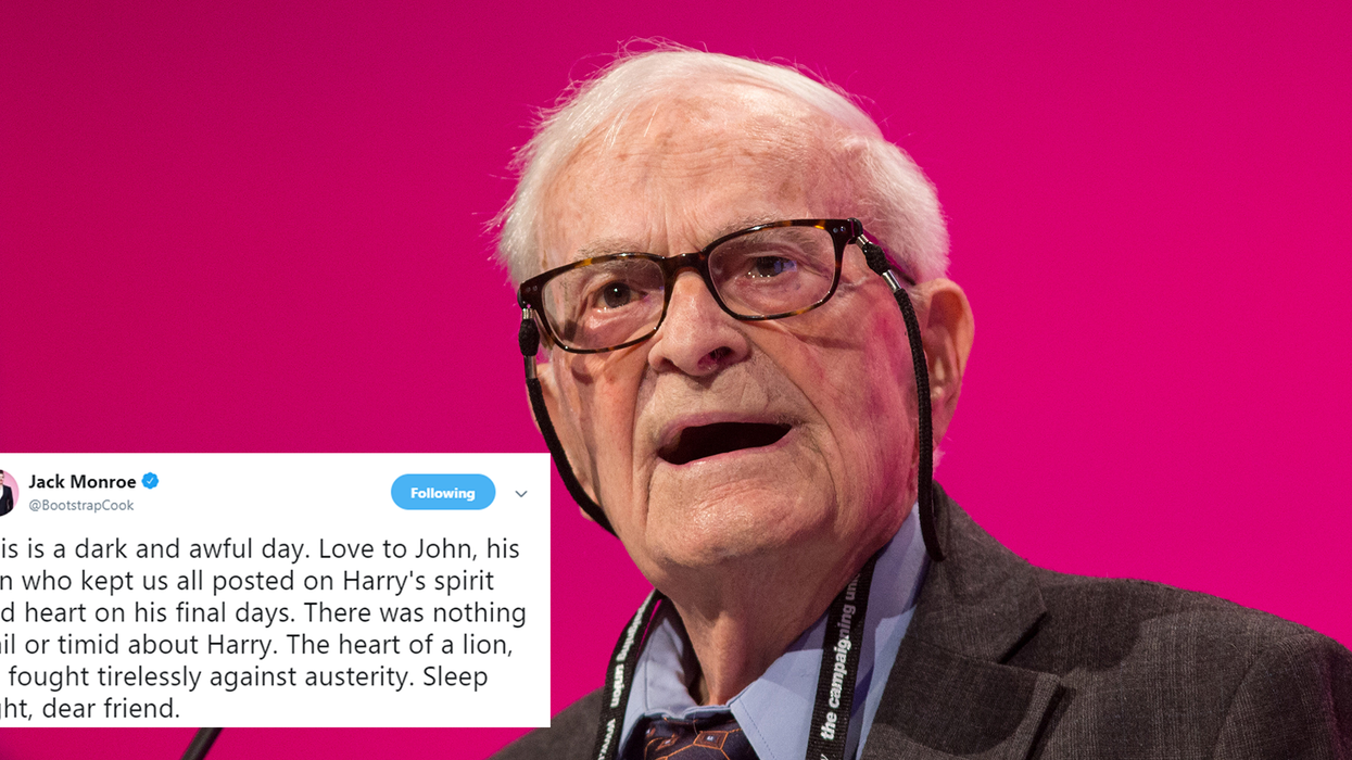 Harry Leslie Smith: Tributes pour in for war veteran and left-wing political hero