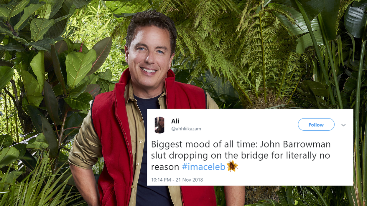 John Barrowman crossed a bridge in I'm a Celebrity and people are loving it